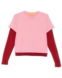 Guest In Residence - Crew-Neck Knit Top - Lyst