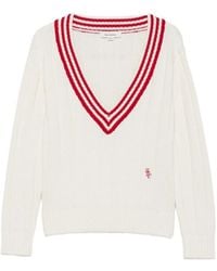 Sporty & Rich - Long-Sleeved Knit Top - Lyst