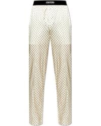 Tom Ford - Paisley-Print Pajama Bottoms - Lyst