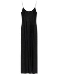 Alaïa - Alaïa Knitted Slip Dress - Lyst