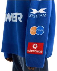 Balenciaga - Simple Printed Knit Sweater - Lyst