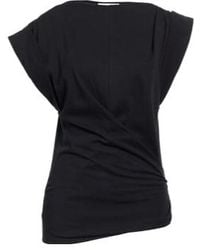 Isabel Marant - Solid Color Fashion Short Sleeve T-Shirt - Lyst