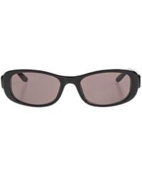 Balenciaga - Rectangular Logo-Detail Sunglasses - Lyst