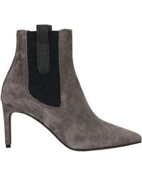 Brunello Cucinelli - Pointed-Toe Stiletto Heel Chelsea Boots - Lyst