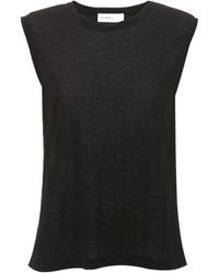 Victoria Beckham - Crepe Tank Top - Lyst