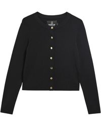 Barbour - Button-Front Knit Cardigan - Lyst