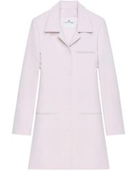 Courreges - Courrèges Heritage A-Line Coat - Lyst