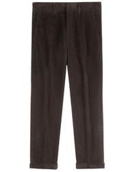 Fay - Pleated Tailored Trousers - Lyst