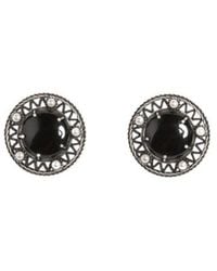 Ann Demeulemeester - Aimy Grained Cabochon Earrings - Lyst