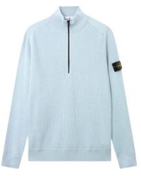 Stone Island - Regular-Fit Half-Zipper Sweater - Lyst