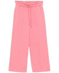 JW Anderson - Jw Anderson Gathered-Waist Drawstring Track Pants - Lyst