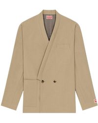 KENZO - Tailored Kimono Jacket - Lyst