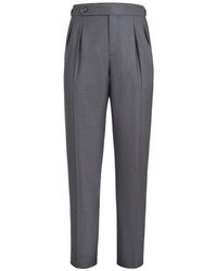 Brunello Cucinelli - Double-Pleats Trousers - Lyst