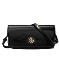 Tory Burch - Robinson Spazzolato Rectangular Shoulder Bag - Lyst