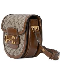 Gucci - 1955 Horsebit Mini Rounded Shoulder Bag - Lyst