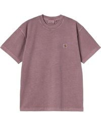 Carhartt - Vista Logo-Patch T-Shirt - Lyst