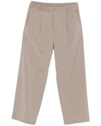 Herno - Pleated Elasticated-Waist Trousers - Lyst