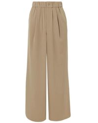 Varley - Kayson Pleated Woven Wide-Leg Pants - Lyst