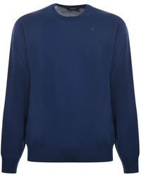 K-Way - Crew Neck Sweater - Lyst