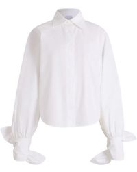 Patou - Bow-Sleeve Blouse - Lyst