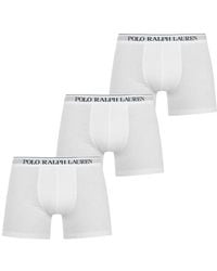 Polo Ralph Lauren - Three-Pack Of Logo Boxer Briefs - Lyst