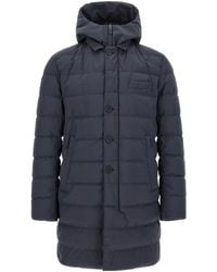 Herno - Piumino Medio Hooded Down Jacket - Lyst