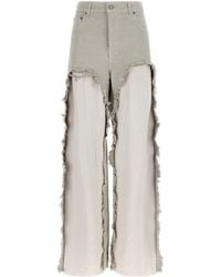 Haikure - Bonnie Frayed Wide-Leg Jeans - Lyst