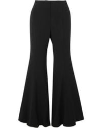 Proenza Schouler - Crepe Flare Casual Pants - Lyst