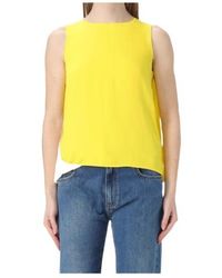 MSGM - Bi-Colour Top - Lyst