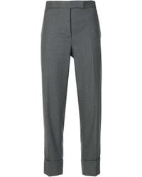 Thom Browne - Cropped Slim Leg Trousers - Lyst