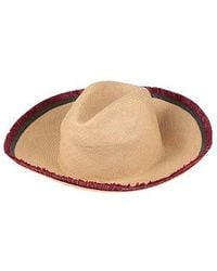 Brunello Cucinelli - Wide-Brim Straw Hat - Lyst