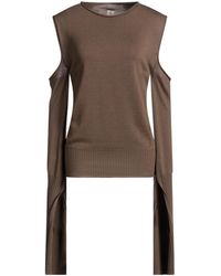 Rick Owens - Solid-Color Wool Knit Top - Lyst