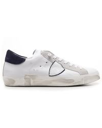 Philippe Model - Logo Details Casual Sneakers - Lyst