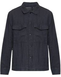 Rag & Bone - Lapel Long Sleeve Shirt - Lyst