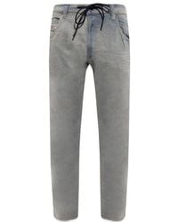 DIESEL - Krooley Drawstring Tapered Jogging Jeans - Lyst