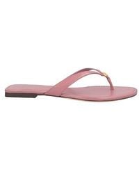 Tory Burch - Simple Leather Sandals - Lyst