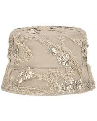 Brunello Cucinelli - Sequin Bucket Hat - Lyst