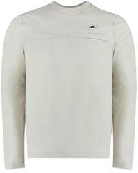 K-Way - Patch Detail Crew Neck Sweatshirt - Lyst