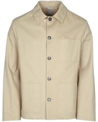 Dior - Workwear Jacket With Embroidery - Lyst