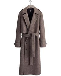 Dior - Belted Coat - Lyst