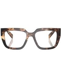 Prada - Eyewear Square Frame Glasses - Lyst