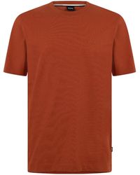 BOSS - Logo Crew-Neck T-Shirt - Lyst