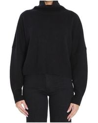 Loulou de Saison - Luke Cropped Turtleneck Knitwear - Lyst