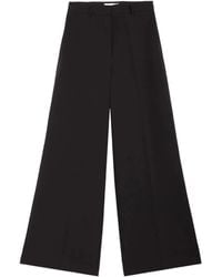 ERMANNO FIRENZE - Wide-Leg Pleated Casual Trousers - Lyst