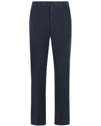 PT01 - Casual Trousers With Belt Loops - Lyst