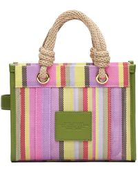 Marc Jacobs - The Small Tote Stripe Tote Bag - Lyst