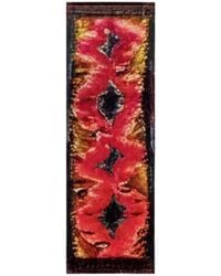 Pierre Louis Mascia - Kanadas Geometric Patchwork-Print Fringed Scarf - Lyst