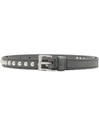Prada - Stud Detail Belt - Lyst