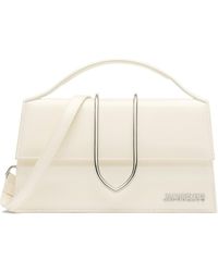Jacquemus - The Large Bambino Logo Plaque Tote Bag - Lyst