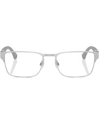 Emporio Armani - Rectangular Frame Glasses - Lyst